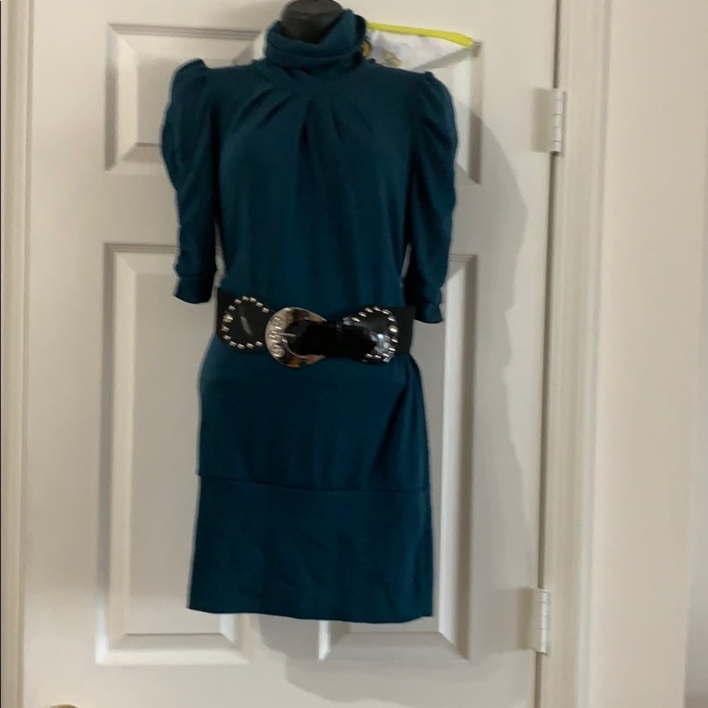 Beautiful teal short dress XS